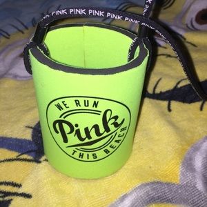 Vs pink Koozie