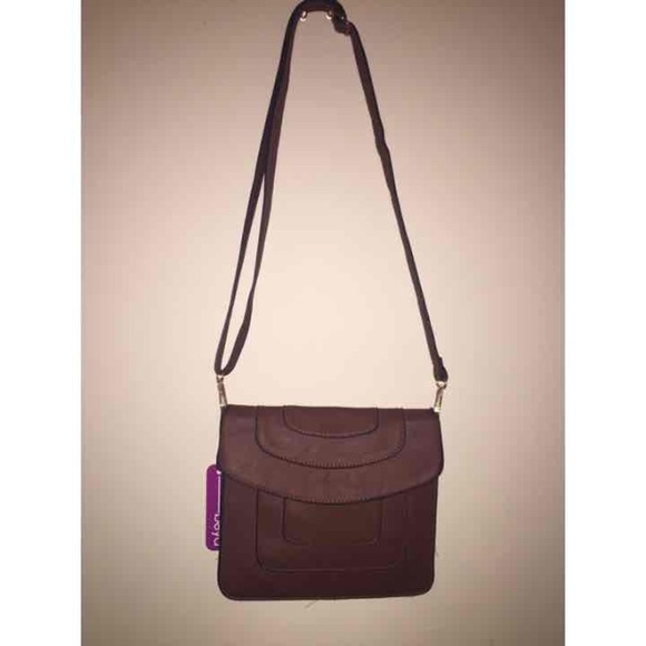 Brown cross body