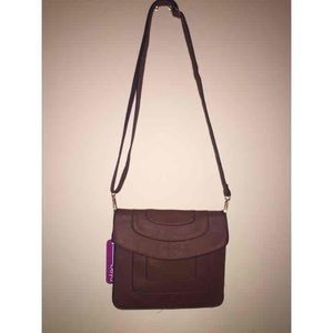 Brown cross body