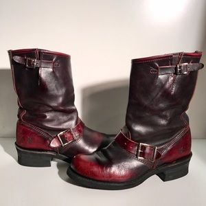 Frye 12R Engineer Boots