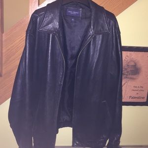 MENS Daniel Cremieux Collection Leather Jacket
