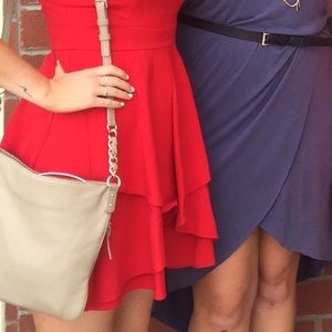 Kate Spade beige leather shoulder purse
