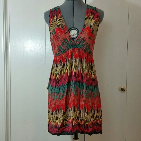 🔴SOLD 🔴ANGIE Boho Dress Sz M - Picture 2 of 4