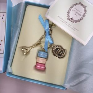 Laduree macaron keychain