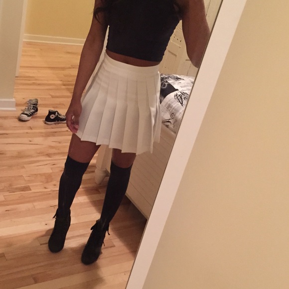 White Tennis Skirt