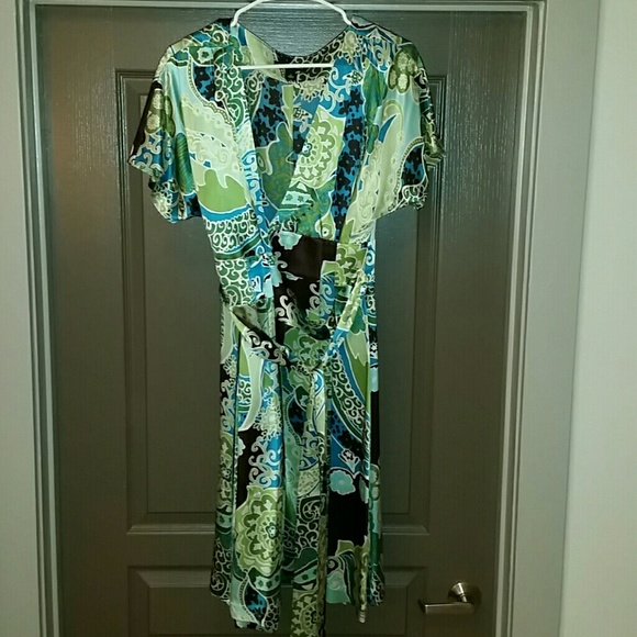 Banana Republic wrap dress size 14