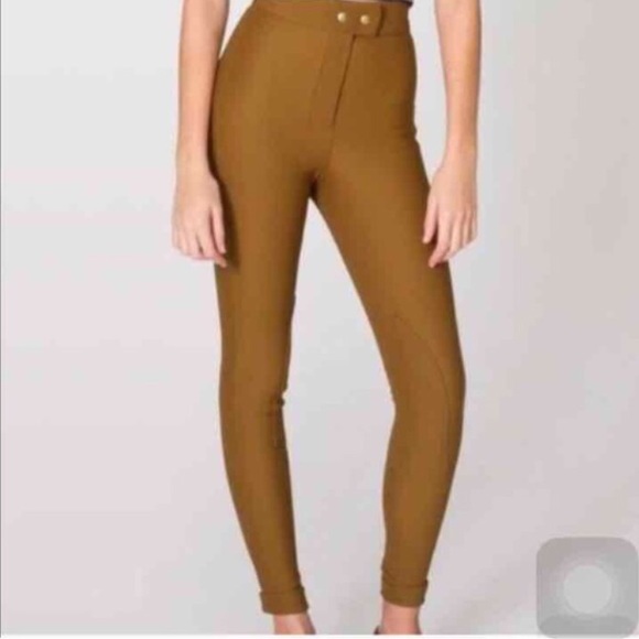 American apparel riding pants safari NWT