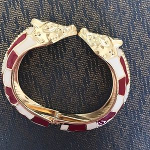 Like New Kenneth Jay Lane Kissing Giraffe Bangle