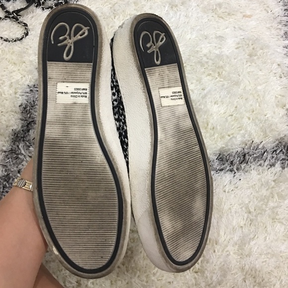 Sam Edelman Tweed Slip Ons - Picture 3 of 4