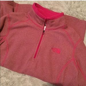 North Face Quarterzip! EUC