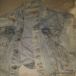 Vintage Levis Distressed Denim Jacket