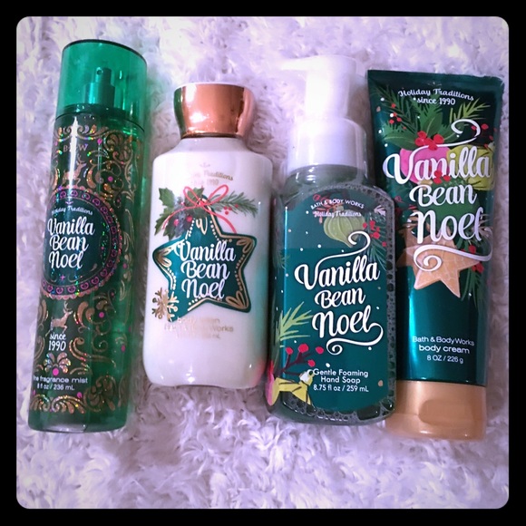 Bath and Bodyworks bundle in Vanilla Bean Noel