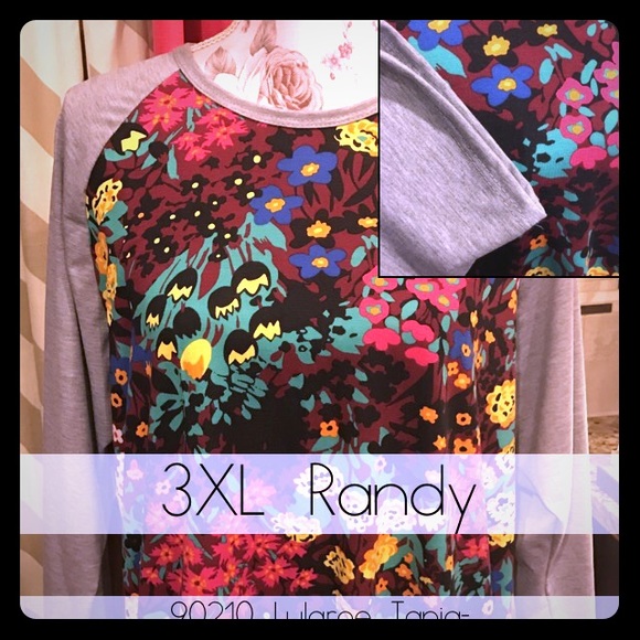 SOLD Lularoe 3XL Randy 3/4 Sleeve super soft NEW