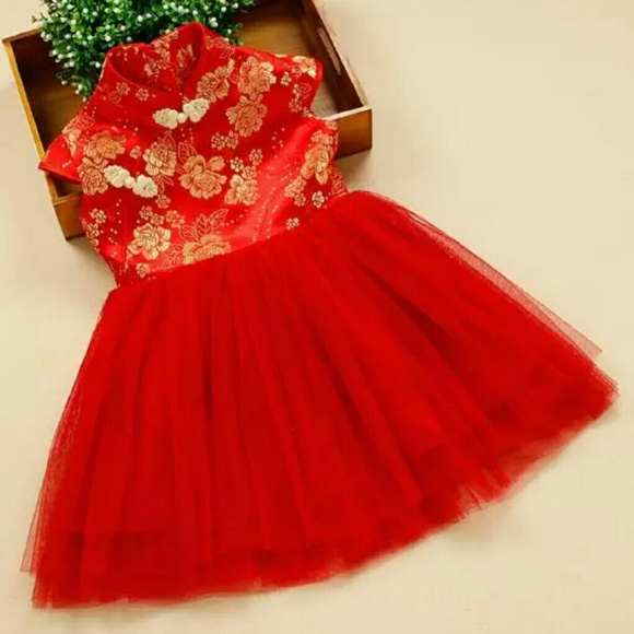 Toddler girl cheongsam