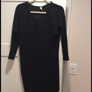 Black long sleeve dress