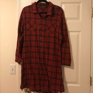 Super warm Woolrich plaid tunic!