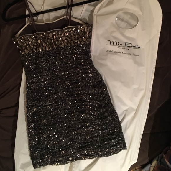 Mia Bella Couture Formal/Prom Dress - Picture 3 of 4