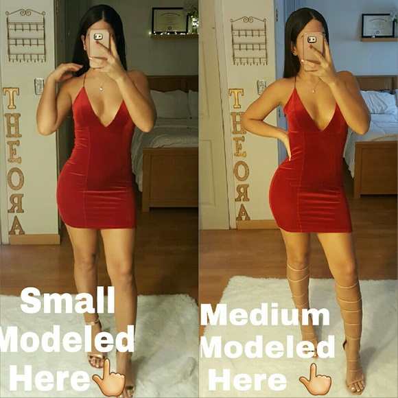 "Love At First Sight" Velvet Mini Dress - Picture 3 of 4