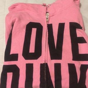 Victoria secret PINK zip up hoodie