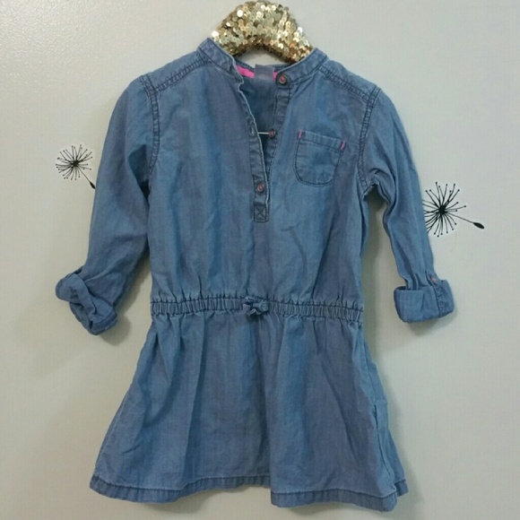 Carter's girls Chambray tunic dress 5T