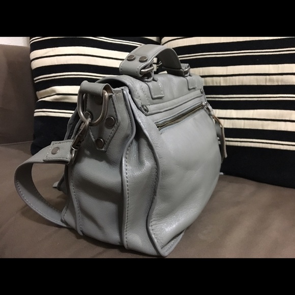 Large messenger bag/ gray - Picture 2 of 3