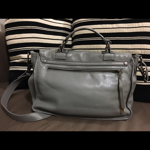 Large messenger bag/ gray - Picture 3 of 3