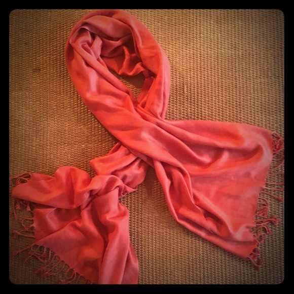 Orange scarf