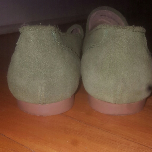 ASOS Olive Suede Tassle Loafers - Picture 3 of 4