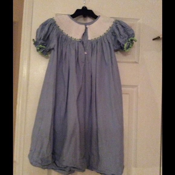 Size 4 smocked Children of the World by Molly Pop - Picture 2 of 3