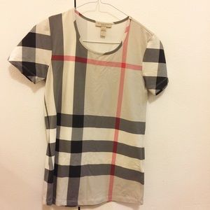 Authentic Burberry Top , worn 2 times
