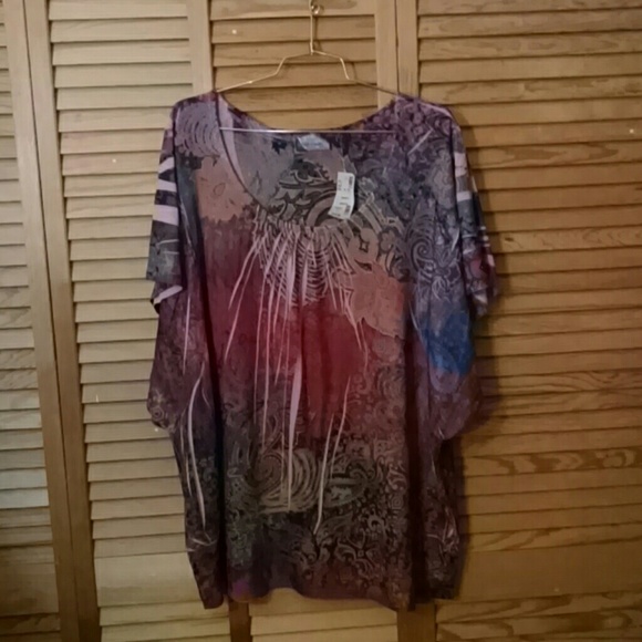 Multi colored Avenue Top