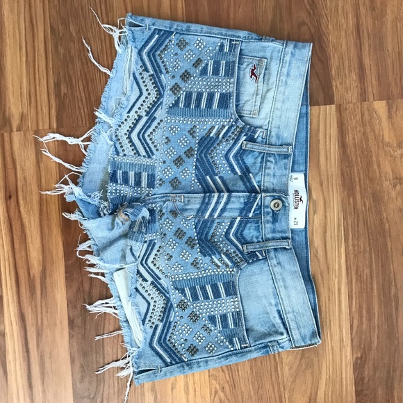 Hollister jean shorts
