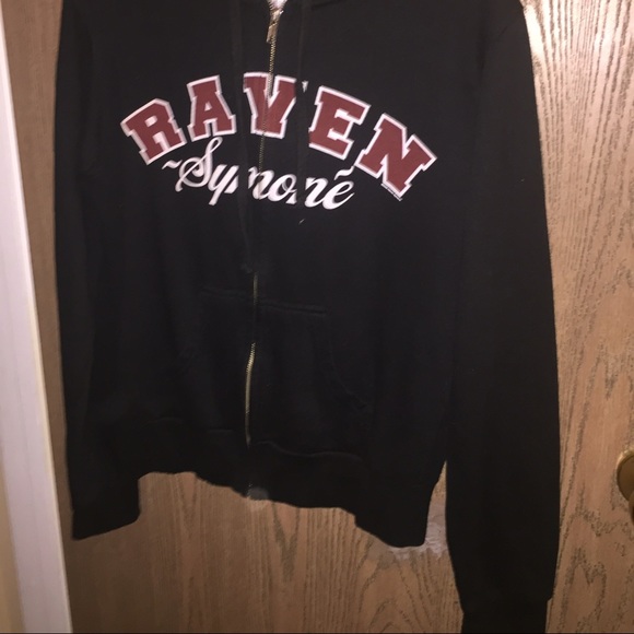 Black zip up hoodie - Picture 3 of 3