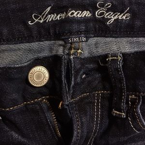 American Eagle Dark Wash Shorts