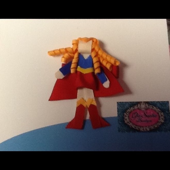 Wonder Woman Sculptured ribbon hair hair