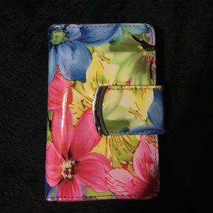 Floral wallet