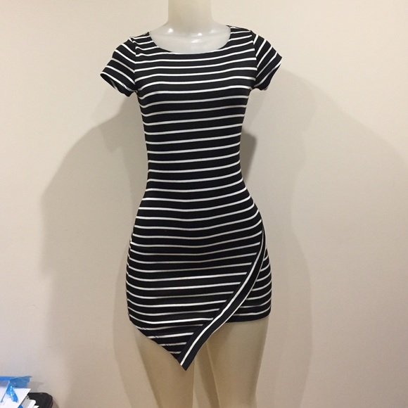 WINDSOR STRIPED DRESS