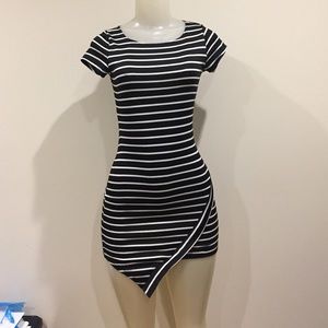 WINDSOR STRIPED DRESS