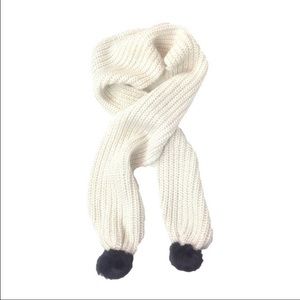 Kate Spade Shimmer Pom Pom Scarf about 62 inches