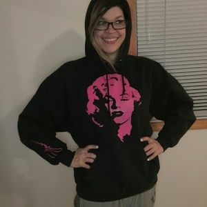 Marylin Monroe hoodie (black)