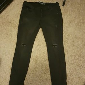 Size 16- Lowrise 'Rockstar' color blackjack skinny
