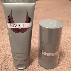 Invictus by Paco Rabanne  aftershave & deodorant