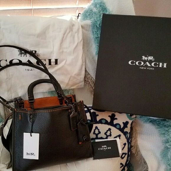 SOLD SOLD SOLD ...... SOLD!!! Coach handbag ROGUE - Picture 1 of 4
