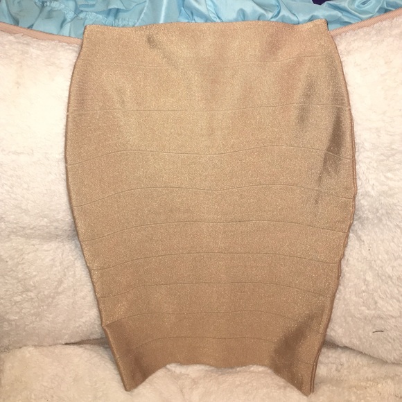 NEW Luxe Glitter Bandage Skirt