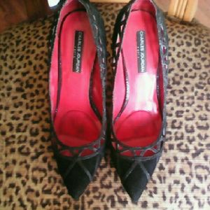 $$Red Bottoms - Charles Jourdan Paris Pumps