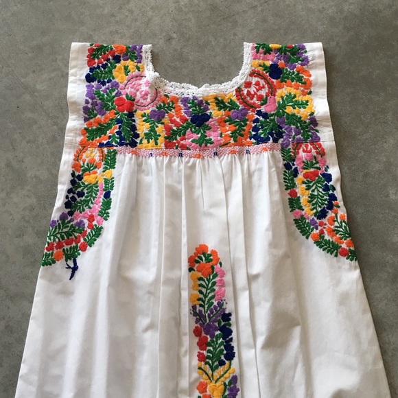 Mexican Embroidered Dress
