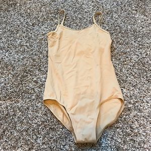 Tan/nude balera ballet leotard