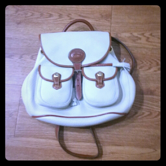 Cream Dooney & Bourke Backpack