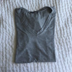 Brandy Melville Calvin Top in Grey