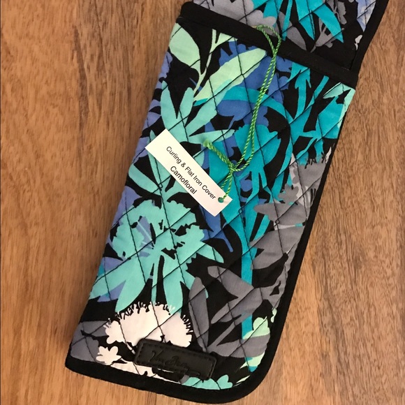 Vera Bradley flat & curling iron carrying case!